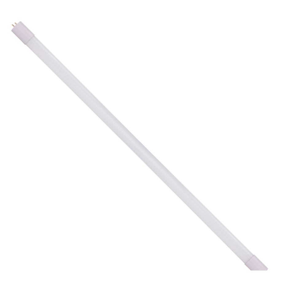 Tube LED fiable PC T8 blanc laiteux