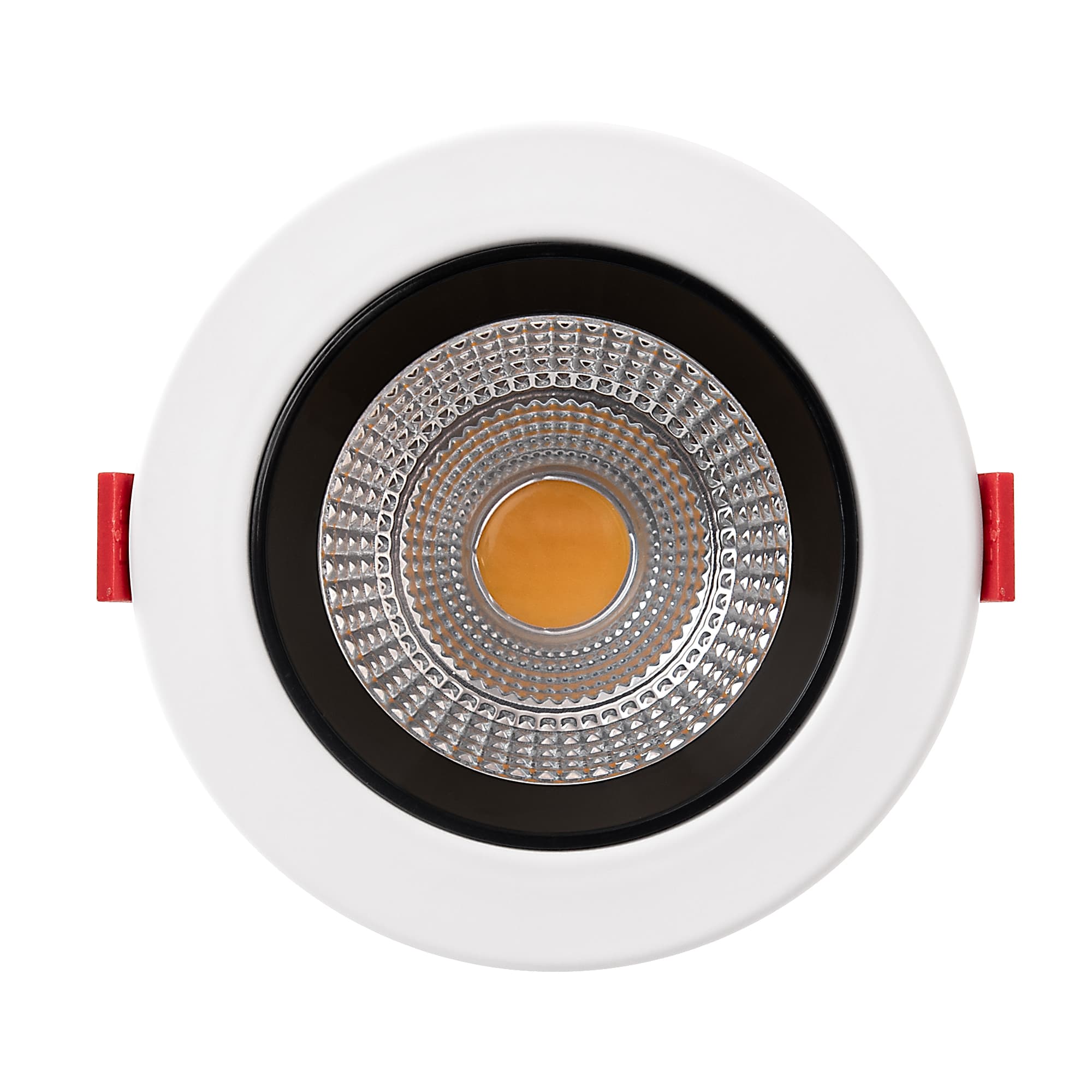 Downlight LED encastré de forme ronde DCOB Fe